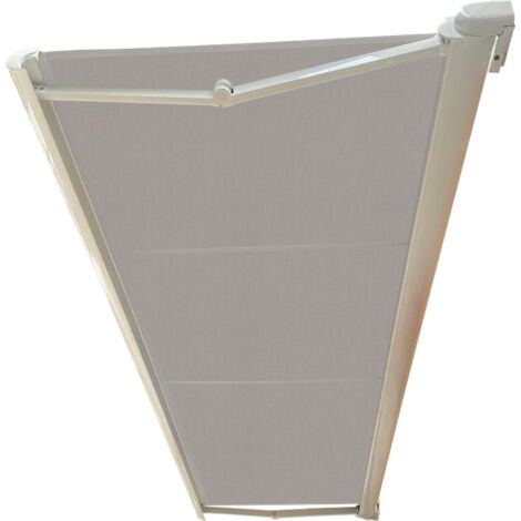 STORE DE TERRASSE COFFRE INTEGRAL RAL BLANC 4,5 X 3,5 DICKSON® GRIS