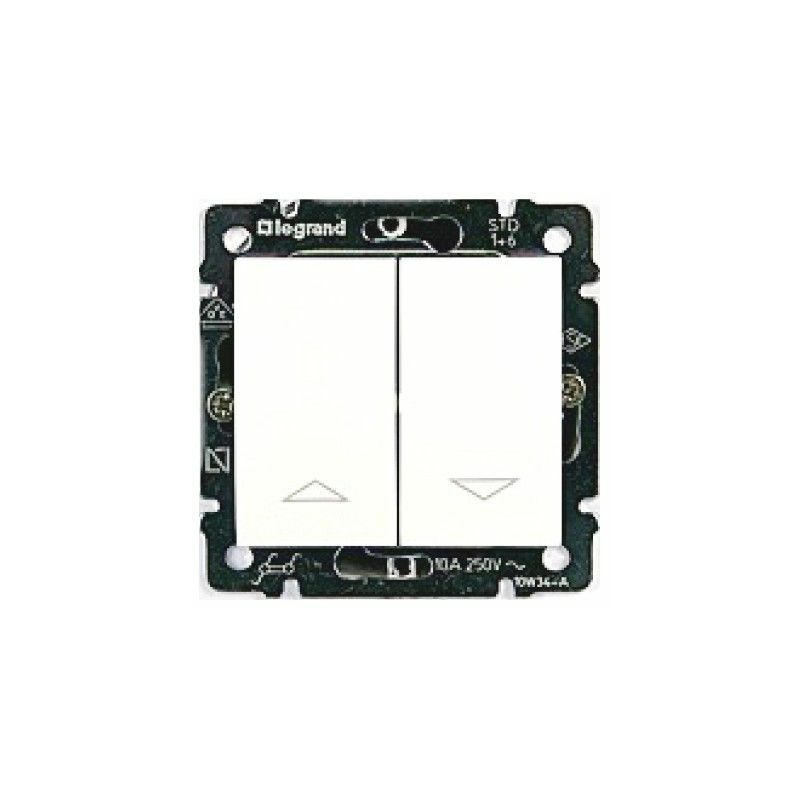 Legrand - Store double interrupteur valena blanc 774404