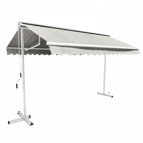 Store double pente avec coffre 3 x 3 m