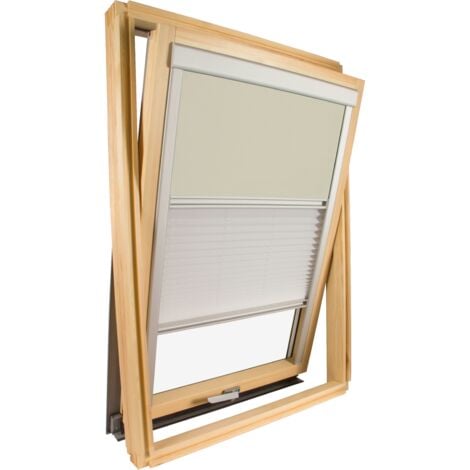 Store Duo compatible VELUX ® 304, 1, M04 - Beige