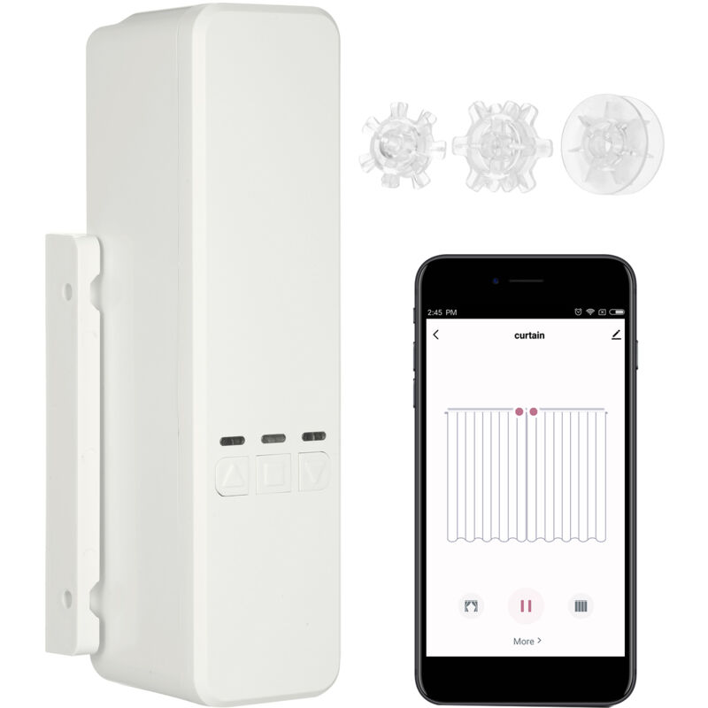 Lifcausal - Store enrouleur à chaîne motorisé intelligent WiFi Tuya diy, moteur d'entraînement de volet roulant, contrôle par application, compatible