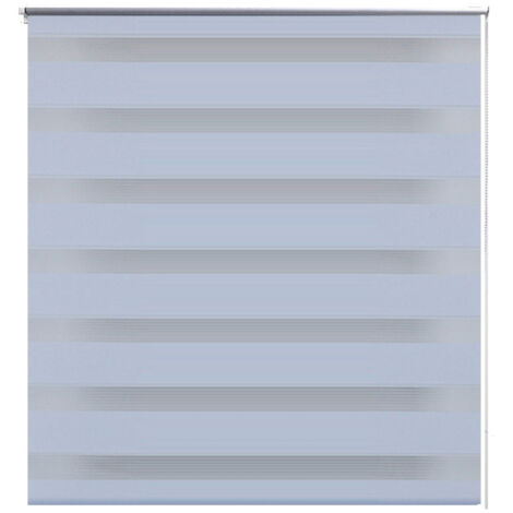 Store enrouleur blanc tamisant 120 x 230 cm fenêtre rideau pare-vue volet roulant