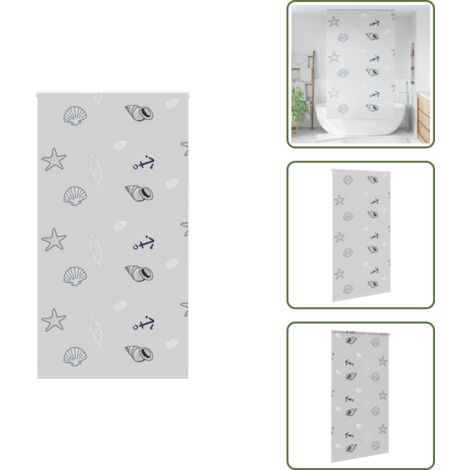 Store enrouleur de douche 120x240 cm largeur du tissu 116 cm - Store Enrouleur De Douche - Stores Enrouleurs De Douche - Store De Douche - Rideau De Douche Enroulable