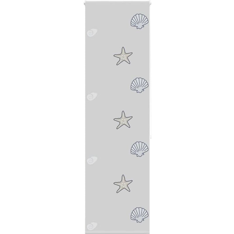 vidaXL Duschrollo 60x240 cm Stoffbreite 56 cm