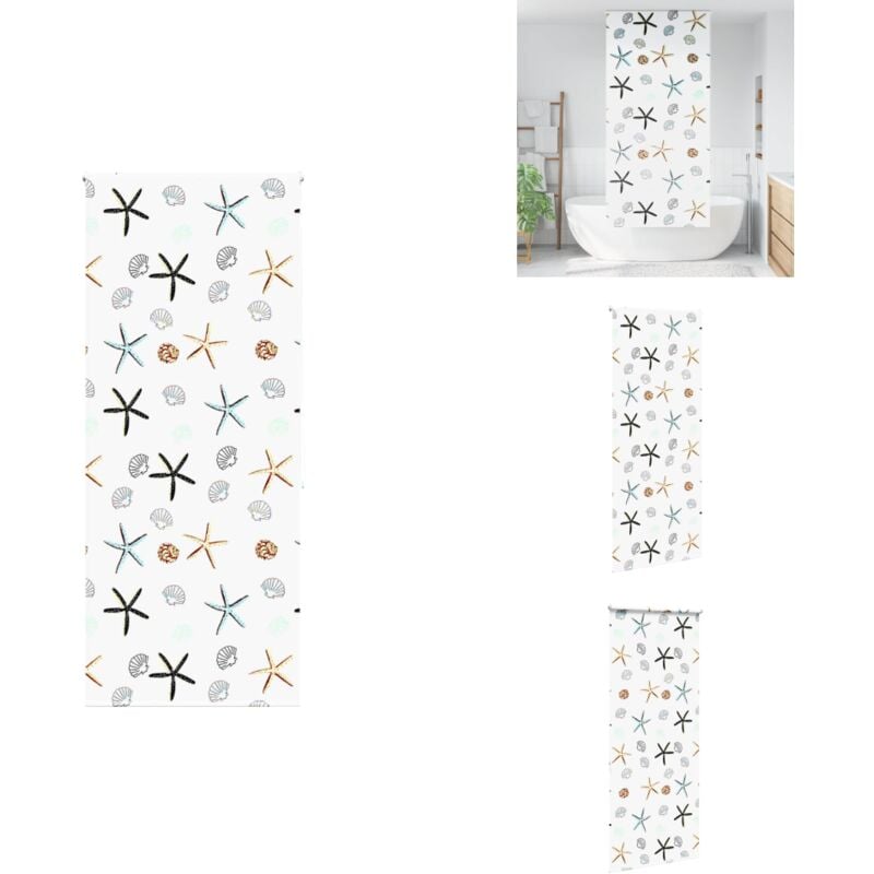 Vidaxl - Store enrouleur de douche 90x240 cm largeur du tissu 86 cm - Store Enrouleur De Douche - Stores Enrouleurs De Douche - Store De Douche