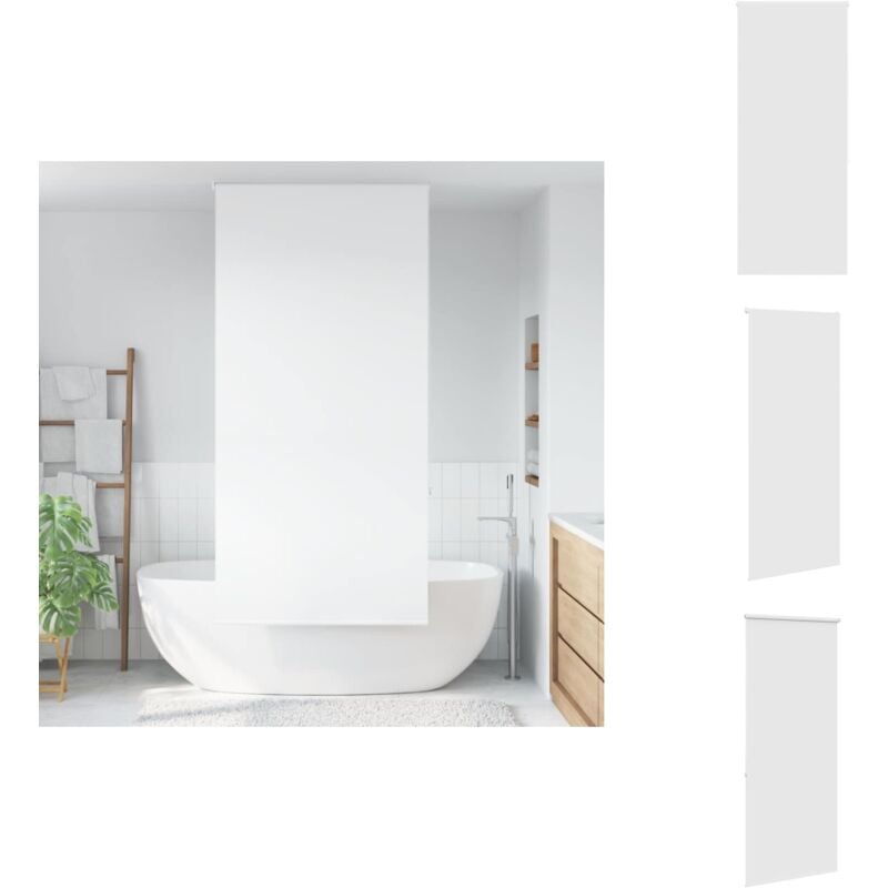 Vidaxl - Store enrouleur de douche 90x240 cm largeur du tissu 86 cm - Store Enrouleur De Douche - Stores Enrouleurs De Douche - Store De Douche
