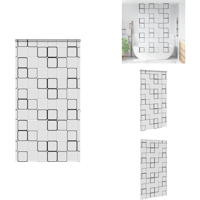 Store enrouleur de douche avec cassette largeur du tissu 116 cm - Store Enrouleur De Douche - Stores Enrouleurs De Douche - Store De Douche - Rideau