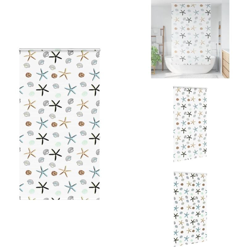 Store enrouleur de douche avec cassette largeur du tissu 116 cm - Store Enrouleur De Douche - Stores Enrouleurs De Douche - Store De Douche - Rideau