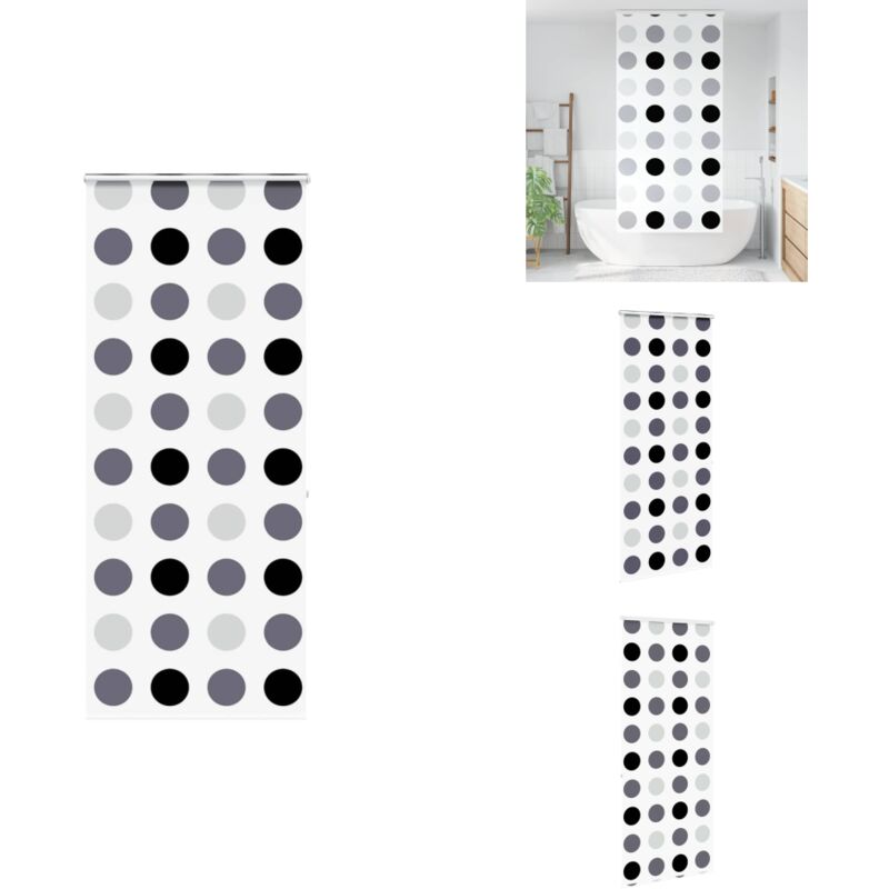 Store enrouleur de douche avec cassette largeur du tissu 86 cm - Store Enrouleur De Douche - Stores Enrouleurs De Douche - Store De Douche - Rideau