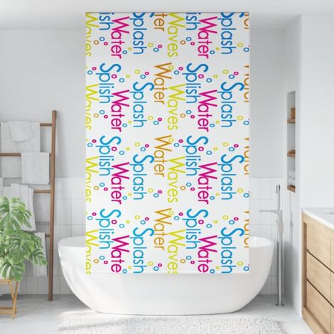 Store enrouleur de douche，Store à rouleau 120x240 cm largeur du tissu 116 cm CFW1624440