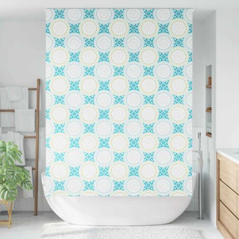 Store enrouleur de douche，Store à rouleau 150x240 cm largeur du tissu 146 cm CFW1703997