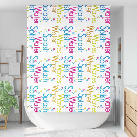 Store enrouleur de douche，Store à rouleau 150x240 cm largeur du tissu 146 cm CFW8609658
