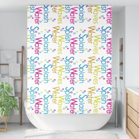 Store enrouleur de douche，Store à rouleau 160x240 cm largeur du tissu 156 cm CFW7318185
