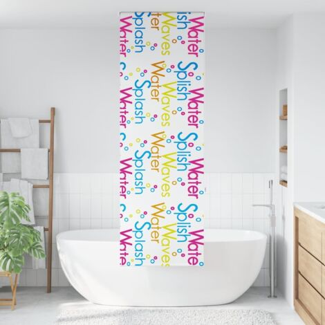Store enrouleur de douche，Store à rouleau 60x240 cm largeur du tissu 56 cm CFW3118450