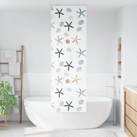 Store enrouleur de douche，Store à rouleau 70x240 cm largeur du tissu 66 cm CFW1534875