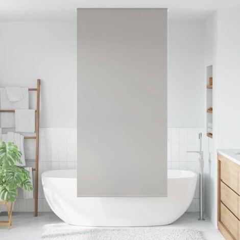 Store enrouleur de douche，Store à rouleau 90x240 cm largeur du tissu 86 cm CFW1509946