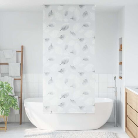 Store enrouleur de douche，Store à rouleau 90x240 cm largeur du tissu 86 cm CFW1817584