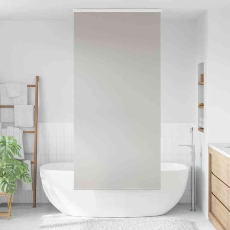 Store enrouleur de douche，Store à rouleau avec cassette largeur du tissu 106 cm CFW7668025