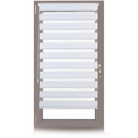 Store Enrouleur Vertical 100x140cm - Protection UV 90% - Pour Balcon, Terrasse Ou Jardin - Facile à Installer