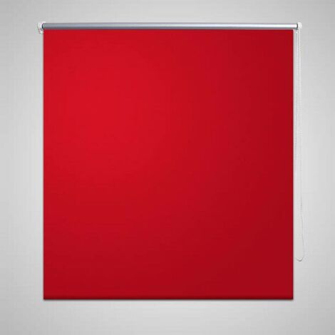 Store enrouleur occultant 120 x 175 cm rouge HDV08050