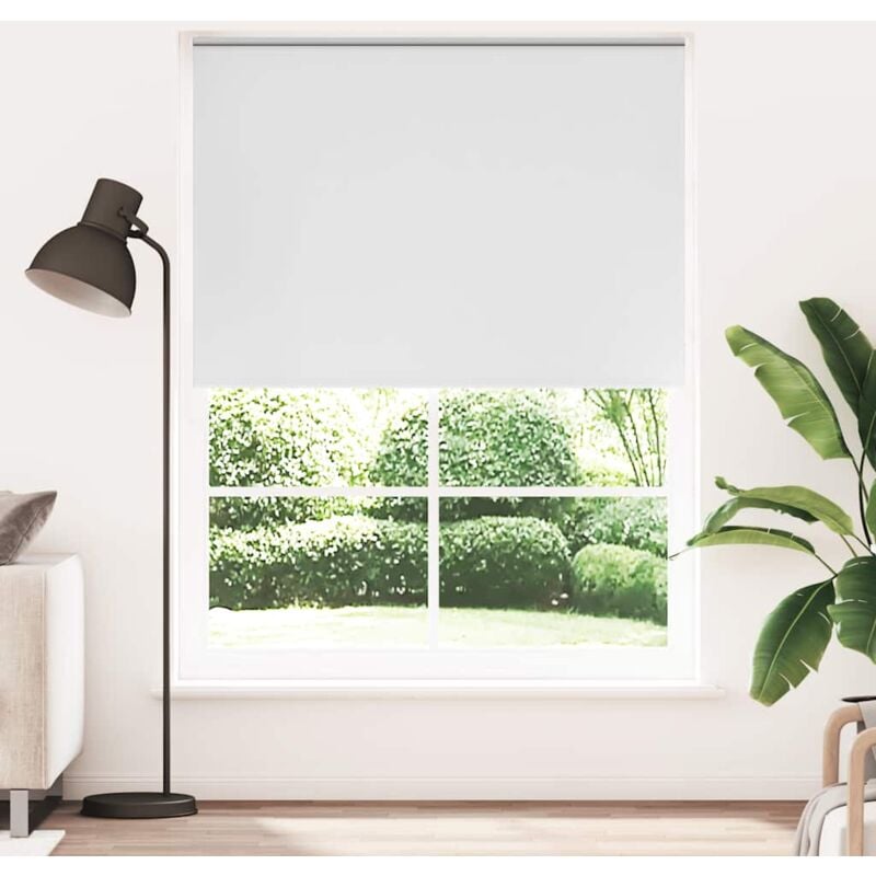 Vidaxl - Store enrouleur occultant 160 x 230 cm blanc
