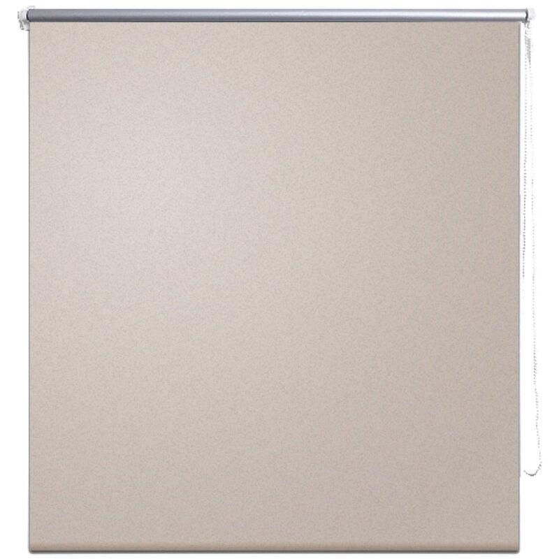 Helloshop26 - Store enrouleur occultant beige 40 x 100 cm fenêtre rideau pare-vue volet roulant