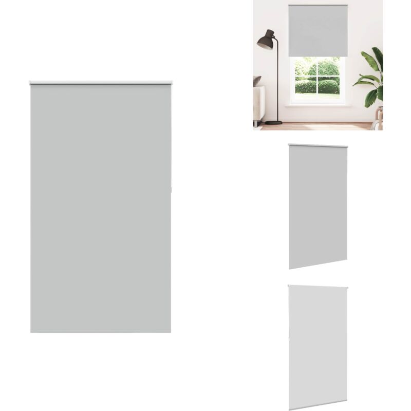 Vidaxl - Store enrouleur occultant café 135x230 cm largeur du tissu - Store Enrouleur - Stores Enrouleurs - Store De Jour Et De Nuit - Store Occultant