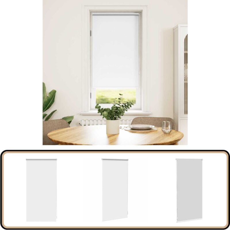 Vidaxl - Store enrouleur occultant crème 40 x 100 cm - Store Enrouleur Occultant - Rideau Obscurcissant - Store Intérieur - Décoration Intérieure