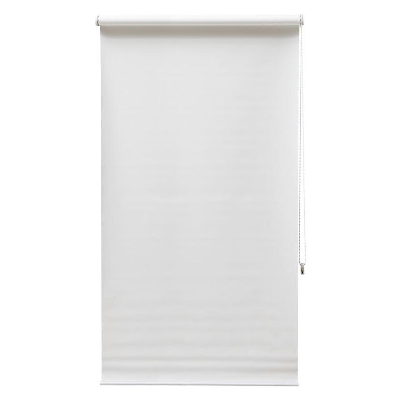 Vente-unique - Store enrouleur occultant en polyester - 90 x 180 cm - Blanc - marrila