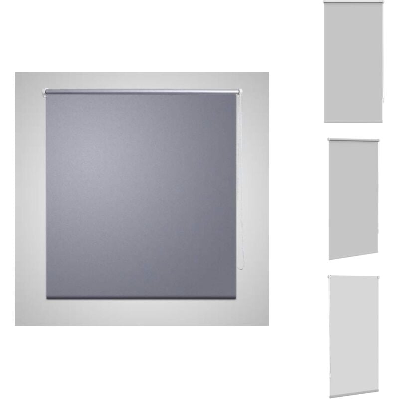 Vidaxl - Store enrouleur occultant gris 60 x 120 cm - Store Enrouleur Occultant - Rideau Obscurcissant - Store Intérieur - Décoration Intérieure