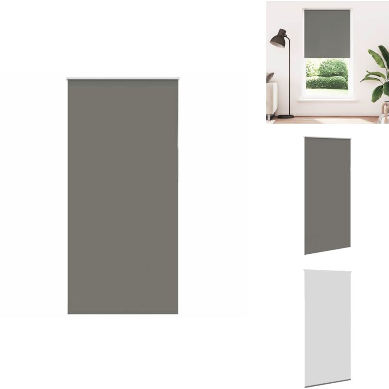 Vidaxl - Store enrouleur occultant largeur du tissu 110,7 cm polyester - Store Enrouleur - Stores Enrouleurs - Store De Jour Et De Nuit - Store