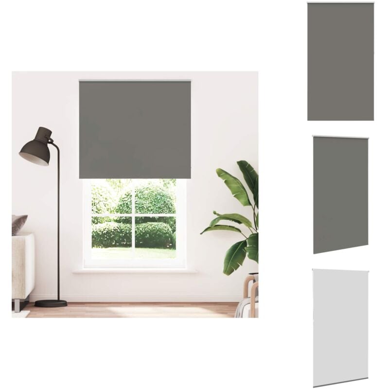 Vidaxl - Store enrouleur occultant largeur du tissu 116,6 cm polyester - Store Enrouleur - Stores Enrouleurs - Store De Jour Et De Nuit - Store