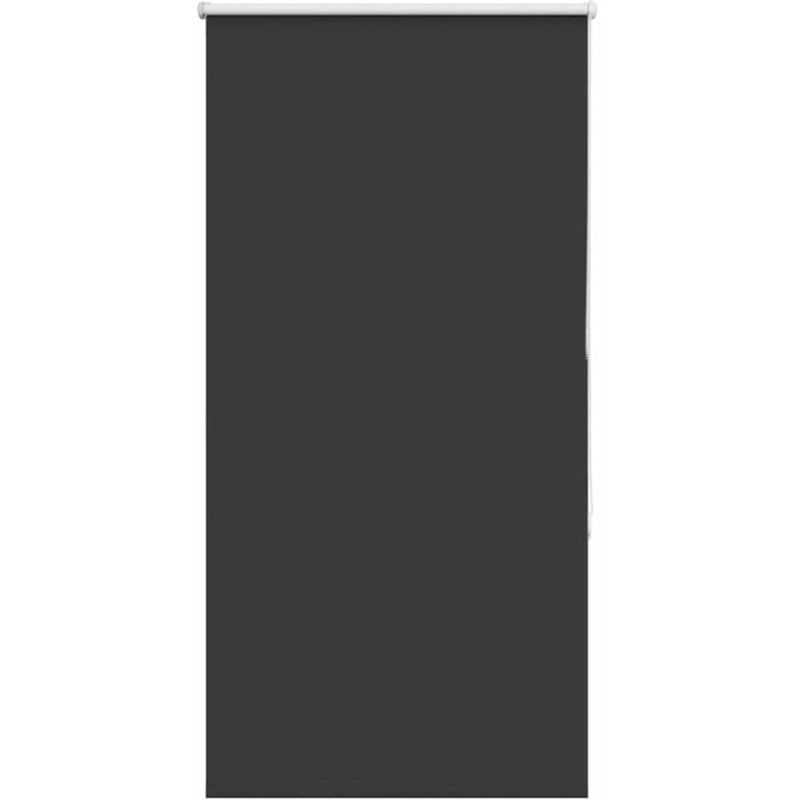 Store enrouleur occultant largeur du tissu 80,7 cm polyester Vidaxl