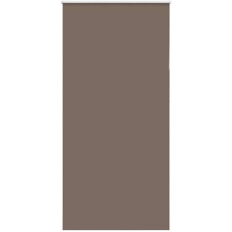 Vidaxl - Store enrouleur occultant café 110x230cm largeur du tissu