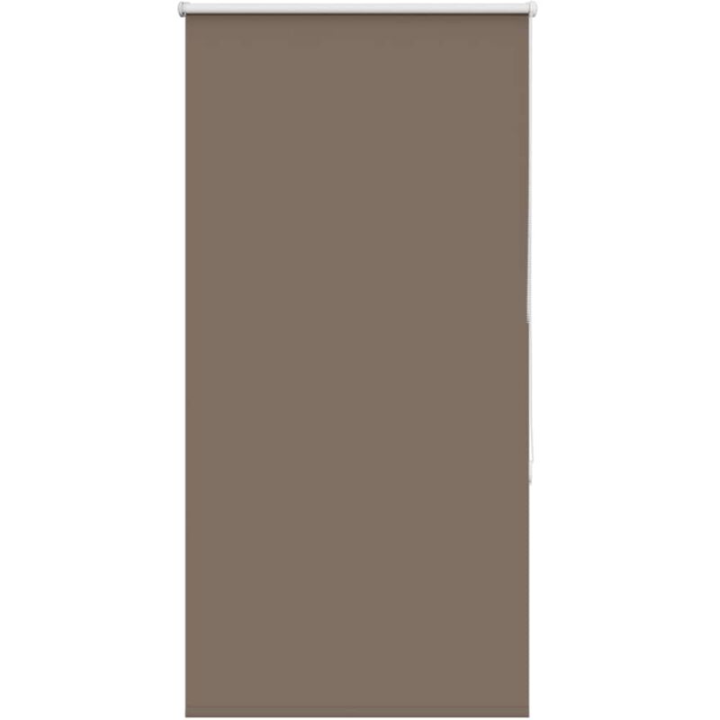 Store enrouleur occultant café 70x150cm largeur du tissu 65,7cm Vidaxl