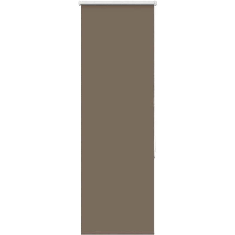 Vidaxl - Store enrouleur occultant café 40x130cm largeur du tissu 35,7cm