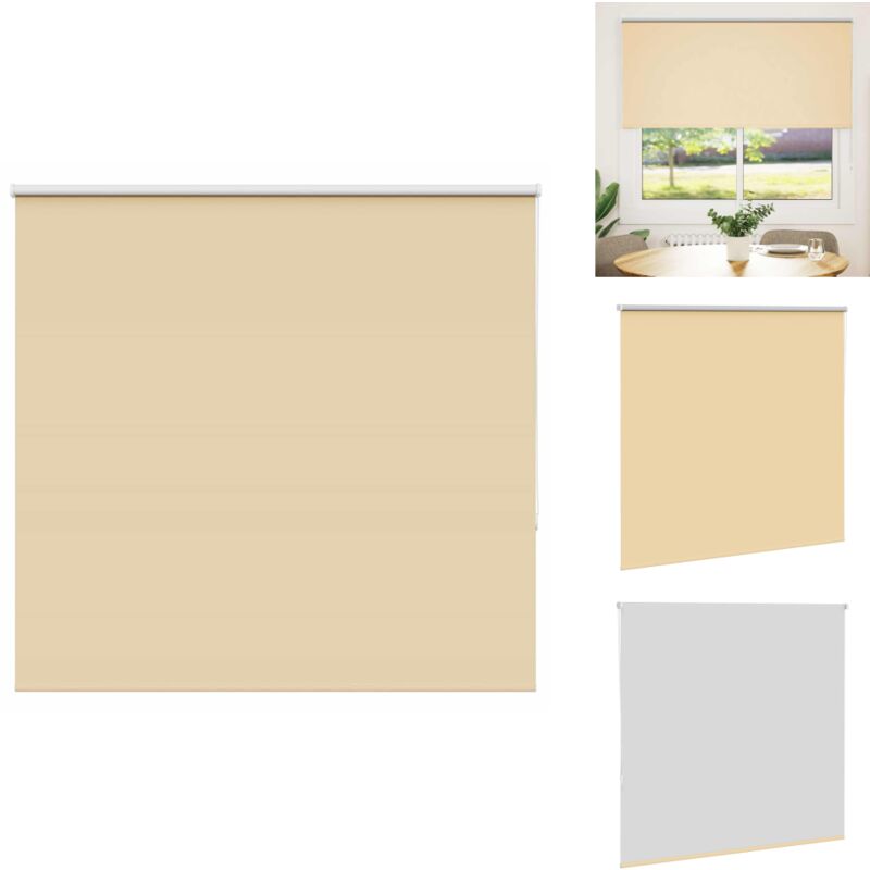 Vidaxl - Store enrouleur occultant largeur du tissu 141,6 cm polyester - Store Enrouleur - Stores Enrouleurs - Store De Jour Et De Nuit - Store
