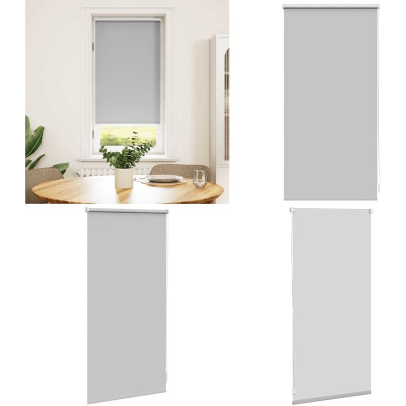 Vidaxl - Store enrouleur occultant noir 40 x 100 cm - Store Occultant - Rideau Intérieur - Obscurcisseur - Store Enrouleur - Décoration Intérieure