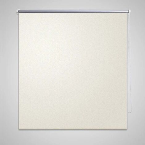 Store enrouleur occultant, Store Banne, Store jour nuit pour Fenêtre 120 x 230 cm crème PSVB56995 DESIGN IN