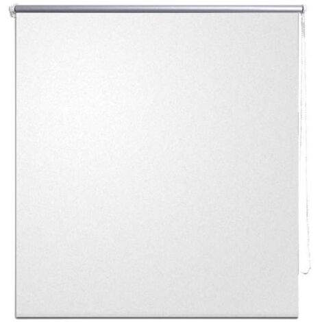 Store enrouleur occultant, Store jour nuit, Rideau occultant Isolant et Thermique 160 x 230 cm blanc MAE9407