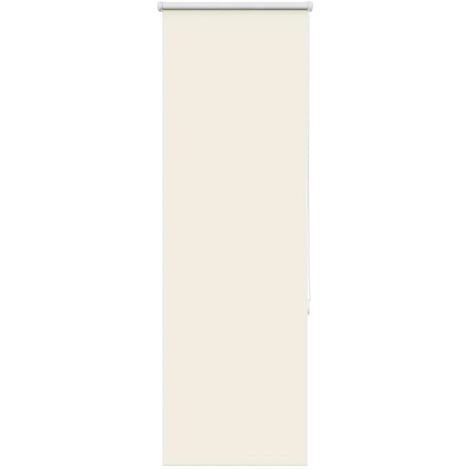 Store enrouleur occultant，Store à rouleau blanc cassé 60x130cm largeur du tissu CFW1197061