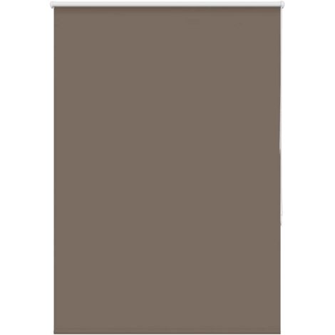 Store enrouleur occultant，Store à rouleau café 115x130cm largeur du tissu CFW5544218