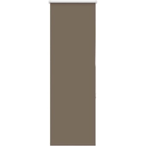 Store enrouleur occultant，Store à rouleau café 40x130cm largeur du tissu 35,7cm CFW5255479