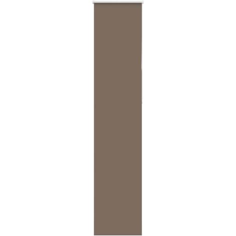 Store enrouleur occultant，Store à rouleau café 45x230cm largeur du tissu 40,7cm CFW3808127