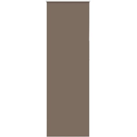 Store enrouleur occultant,Store à rouleau café 85x230cm largeur du tissu 80,7cm CFW6018601