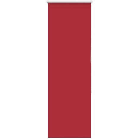 Store enrouleur occultant，Store à rouleau rouge largeur du tissu 35,7 cm CFW7900959