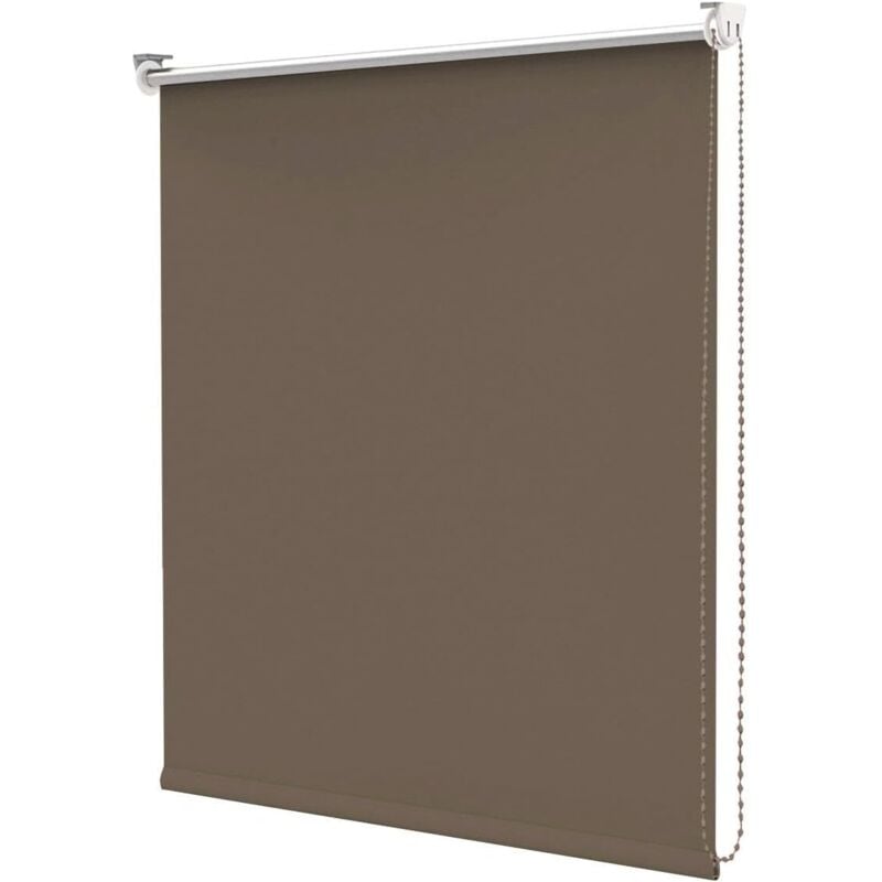 Emmevi Mv S.p.a. - Store Enrouleur Porte Fenêtre Mur Plafond Bureau et Maison Marron - 150x180 cm