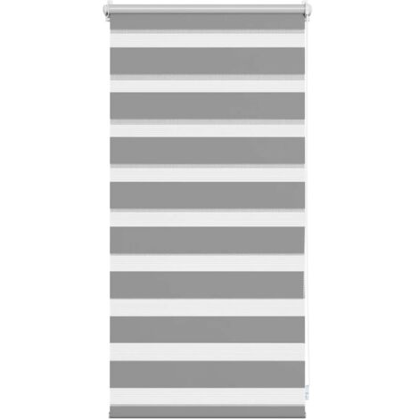 Store enrouleur tamisant 40 x 100 cm gris CFW9708106