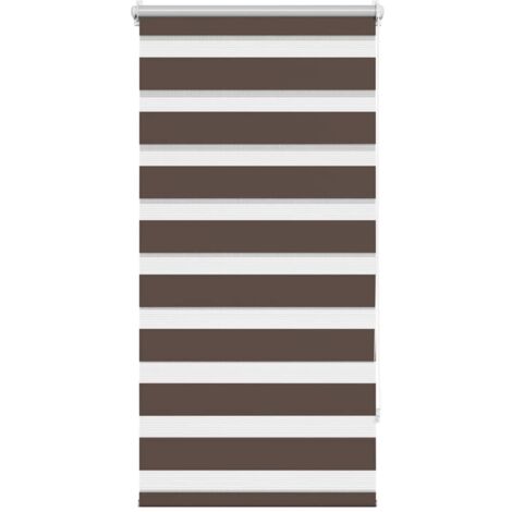 Store enrouleur tamisant 80 x 150 cm marron CFW6593154