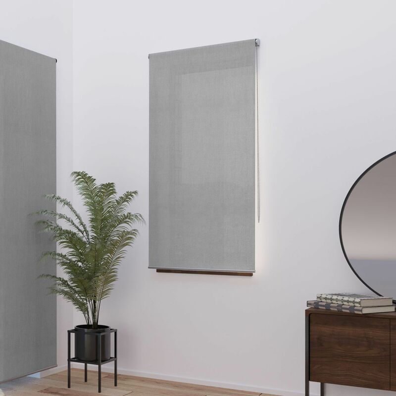 Madecostore - Store enrouleur tamisant h190cm - gamme Must - Grijs - L54 x H190cm